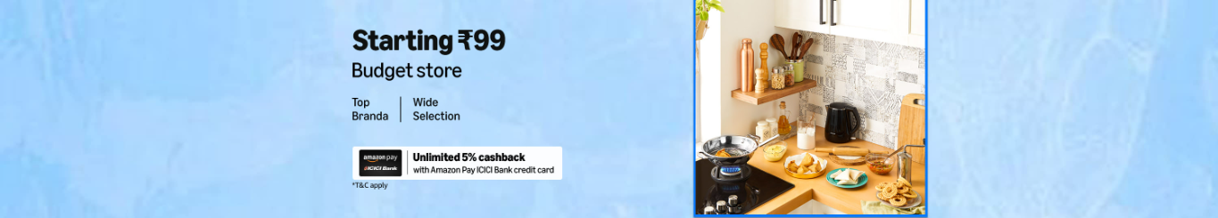 Buy Budget friendly products online at Amazon India starting at ₹99 Generative AI Creativity